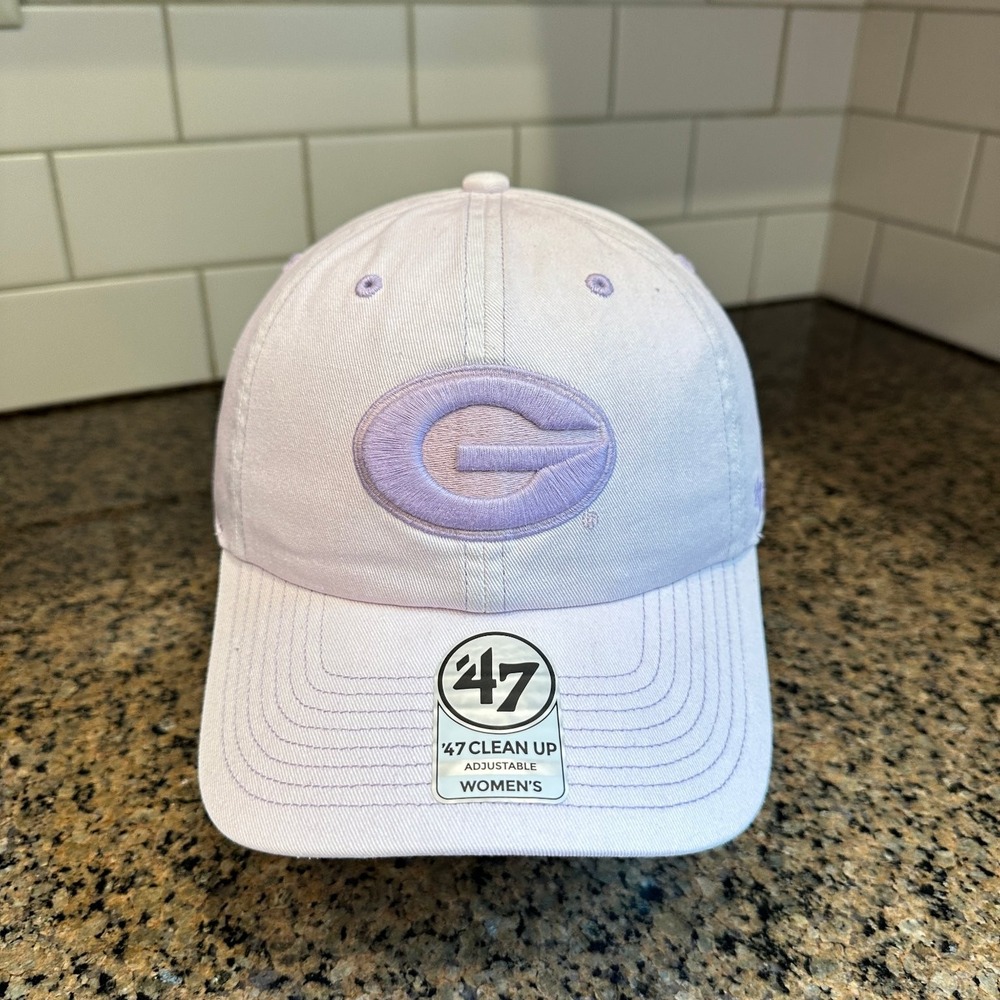 Georgia Bulldogs '47 Clean Up Hat Women's Adjustable Lavender NCAA New